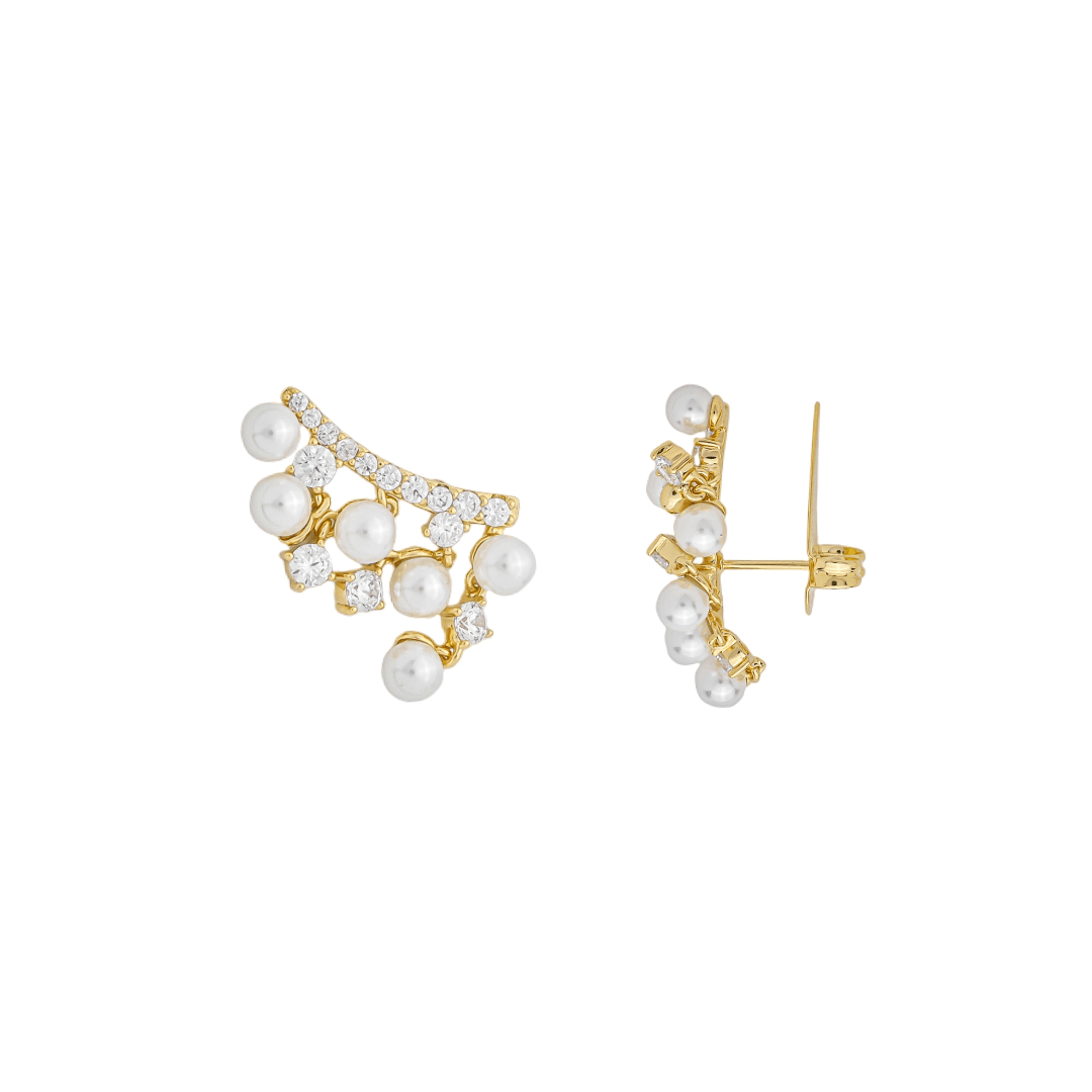 Waveline Pearls Ohrringe