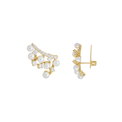 Waveline Pearls Ohrringe