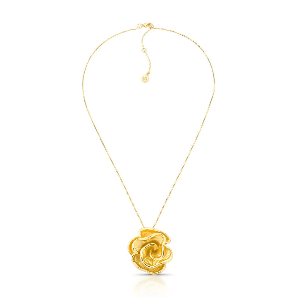 Goldene Blume Kette