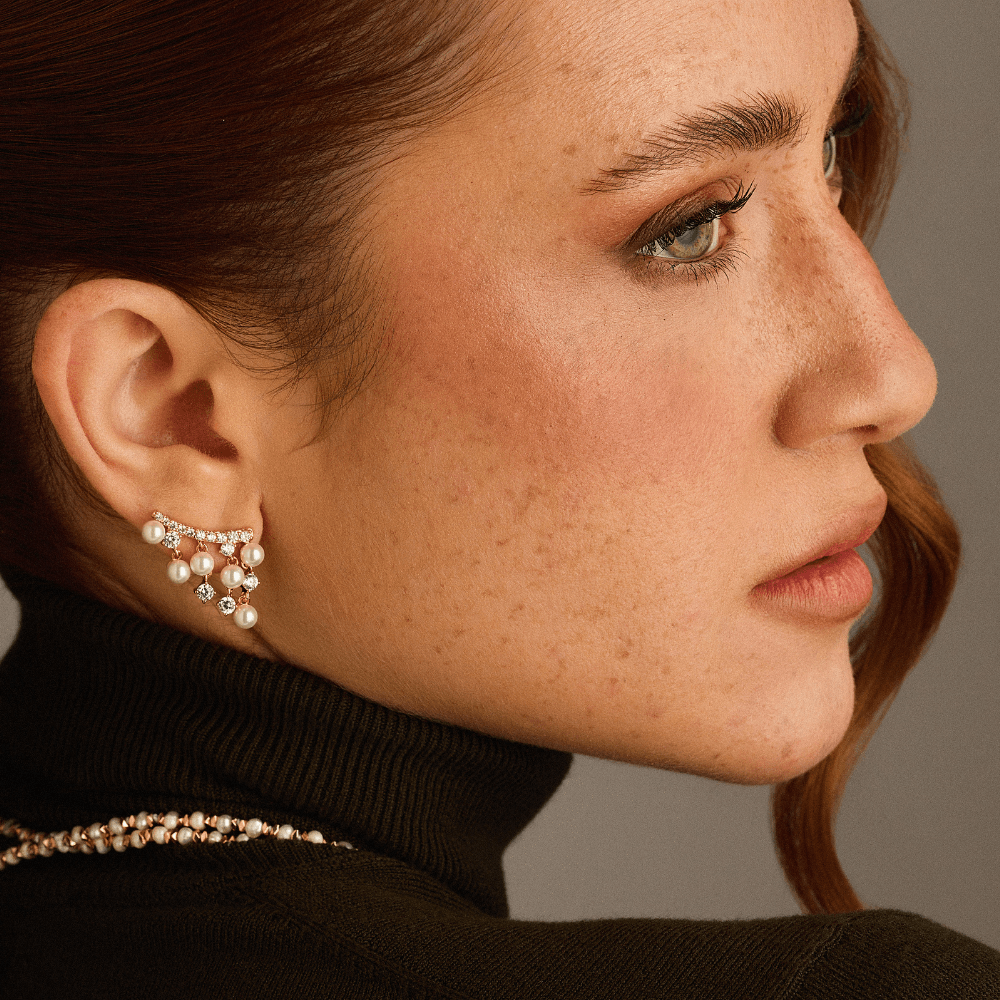 Waveline Pearls Ohrringe